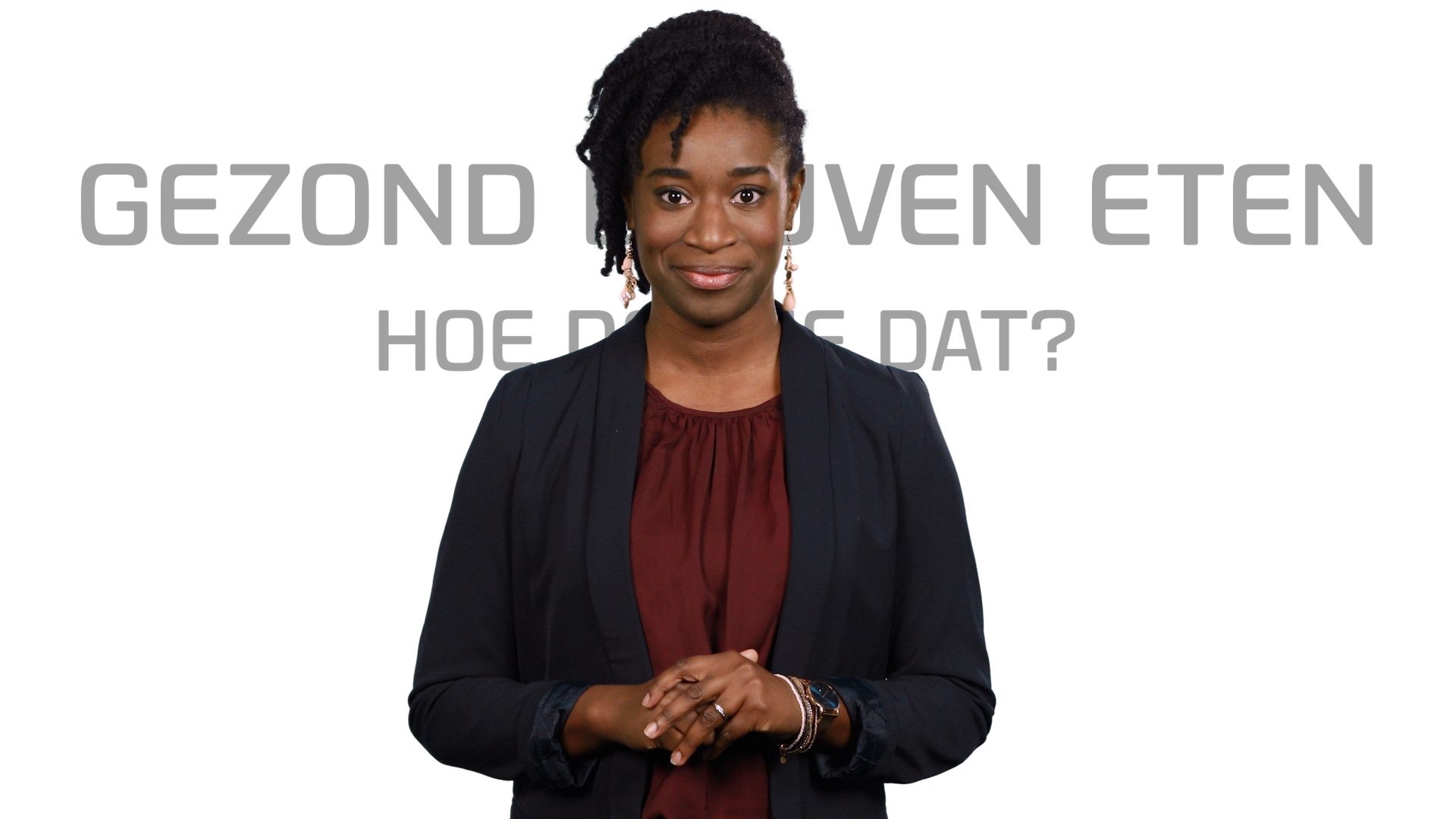 Bekijk de video: Gezond blijven eten, hoe doe je dat