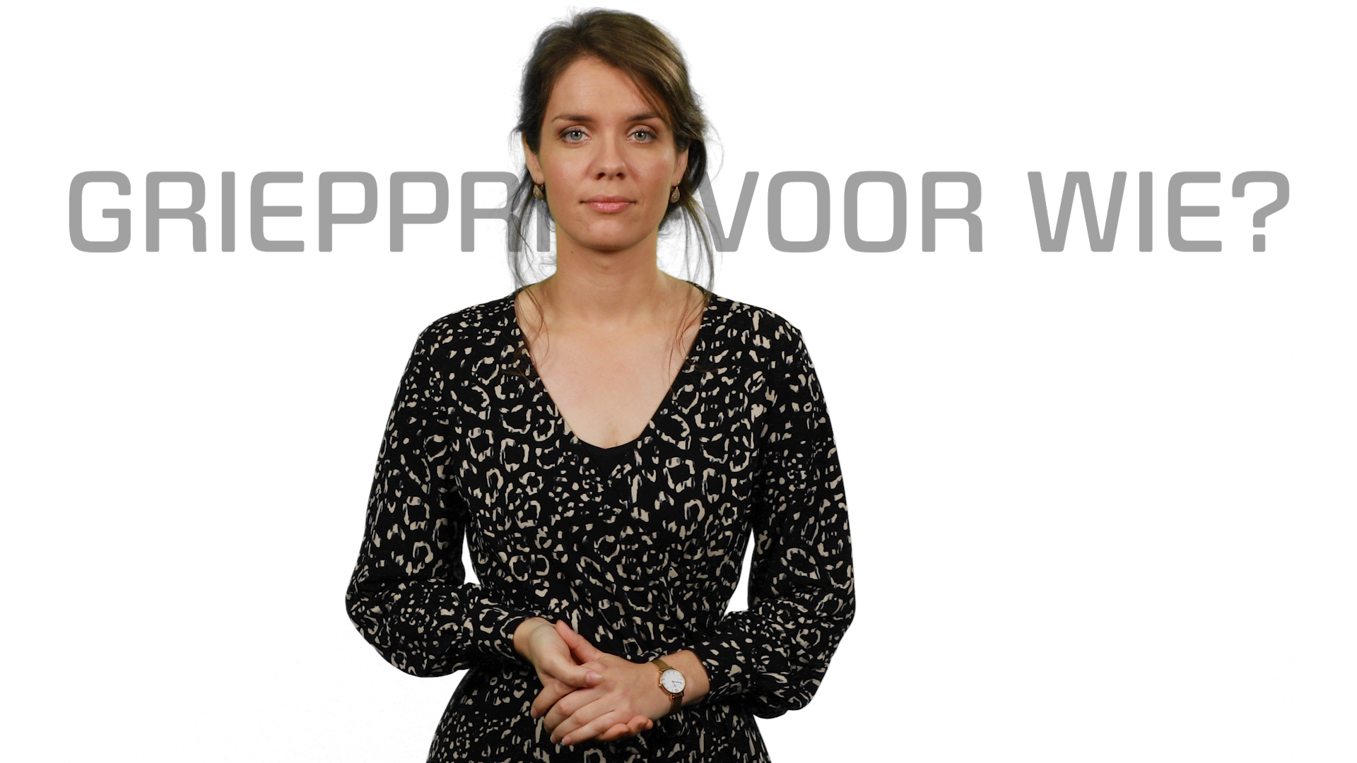 Bekijk de video: Griepprik, voor wie?